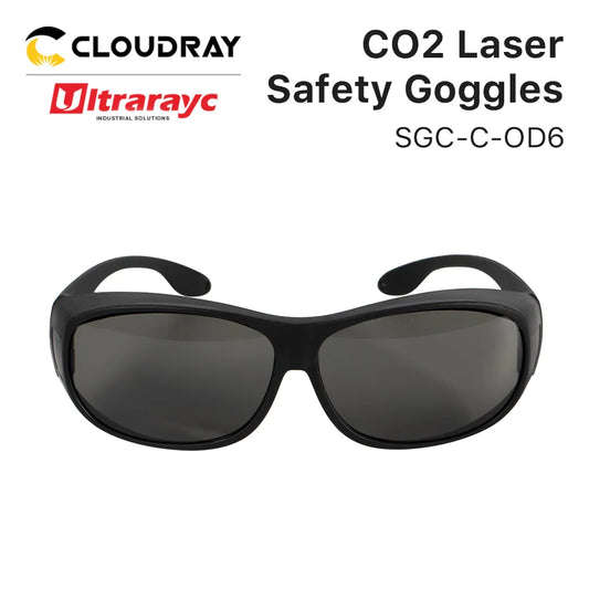 Ultrarayc 10.6um Laser Goggles Laser Safety Glasses Protection Eyewear Protective Glasses Shield for Co2 Engraving Machine