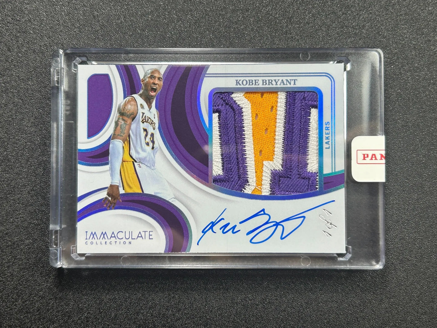 PANINI basketball Signature patch collection card bricks DIY homemade Kobe Bryant James Curry McCain Derrick Rose Banchero gifts