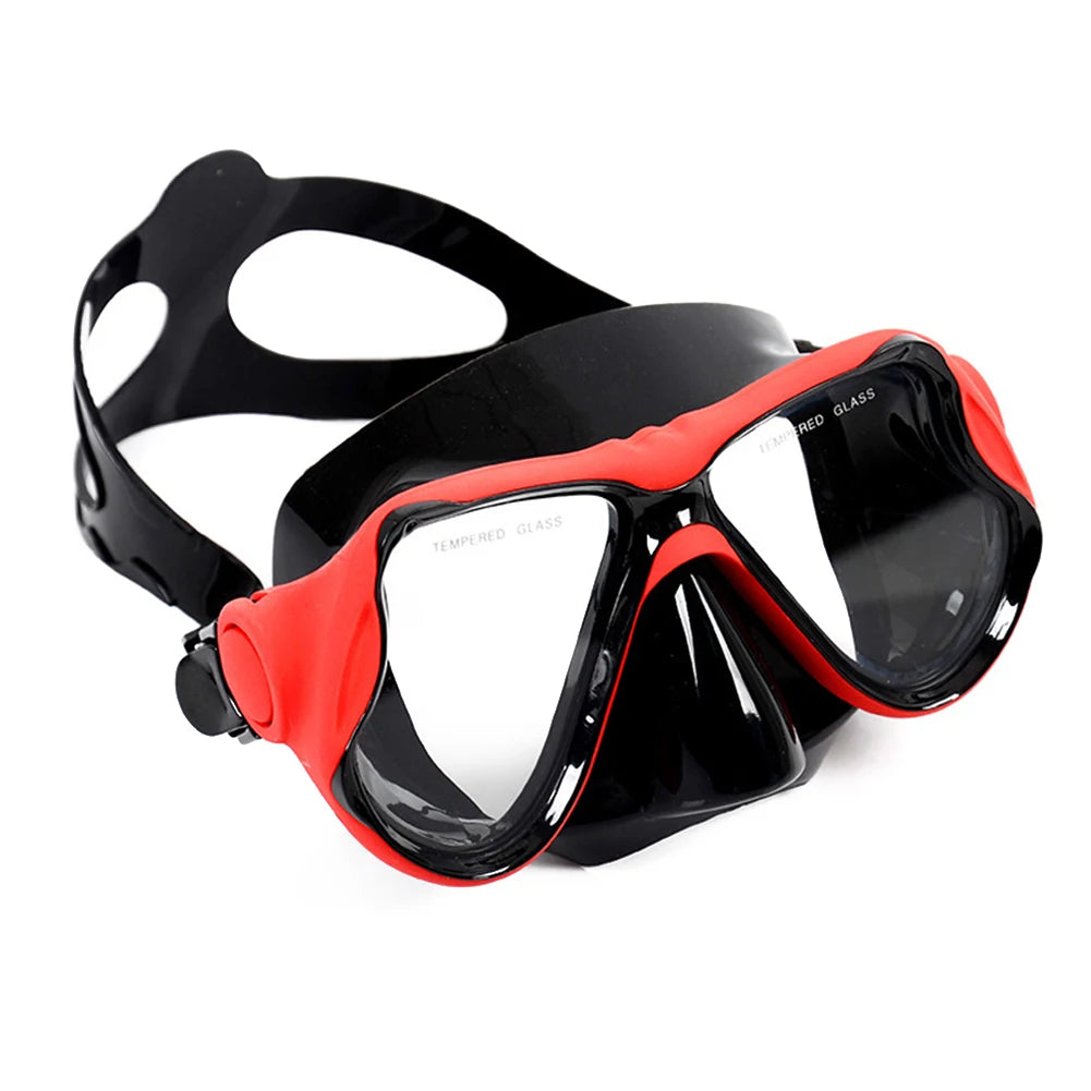 Professional Snorkeling Mask Panoramic Wide View Snorkels Diving Goggles Wear Resistant Swimming Glasses for Men Women