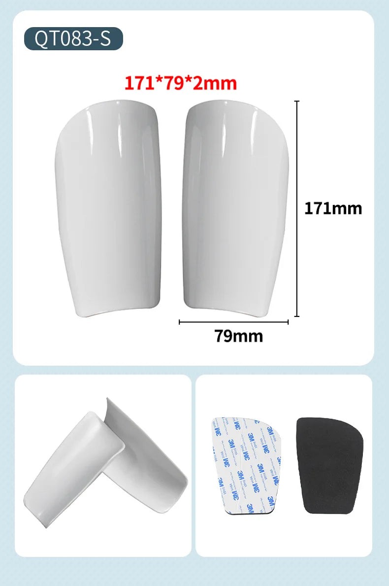 5pairs Sublimation Blank Shin guards Calf guard Leg pads for playing football Transfer by 3D Sublimation Machine DIY Gift