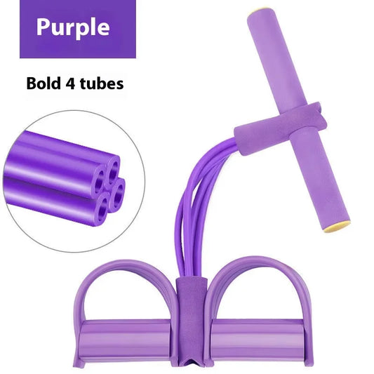 Multifunction Tension Rope Resistance Band Elastic Pedal Puller Leg Stretching Slimming Training Portable Fitness Equipment#fitness equipment, resistance bands, yoga