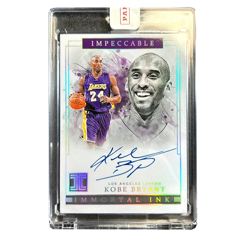 PANINI basketball Signature patch collection card bricks DIY homemade Kobe Bryant James Curry McCain Derrick Rose Banchero gifts