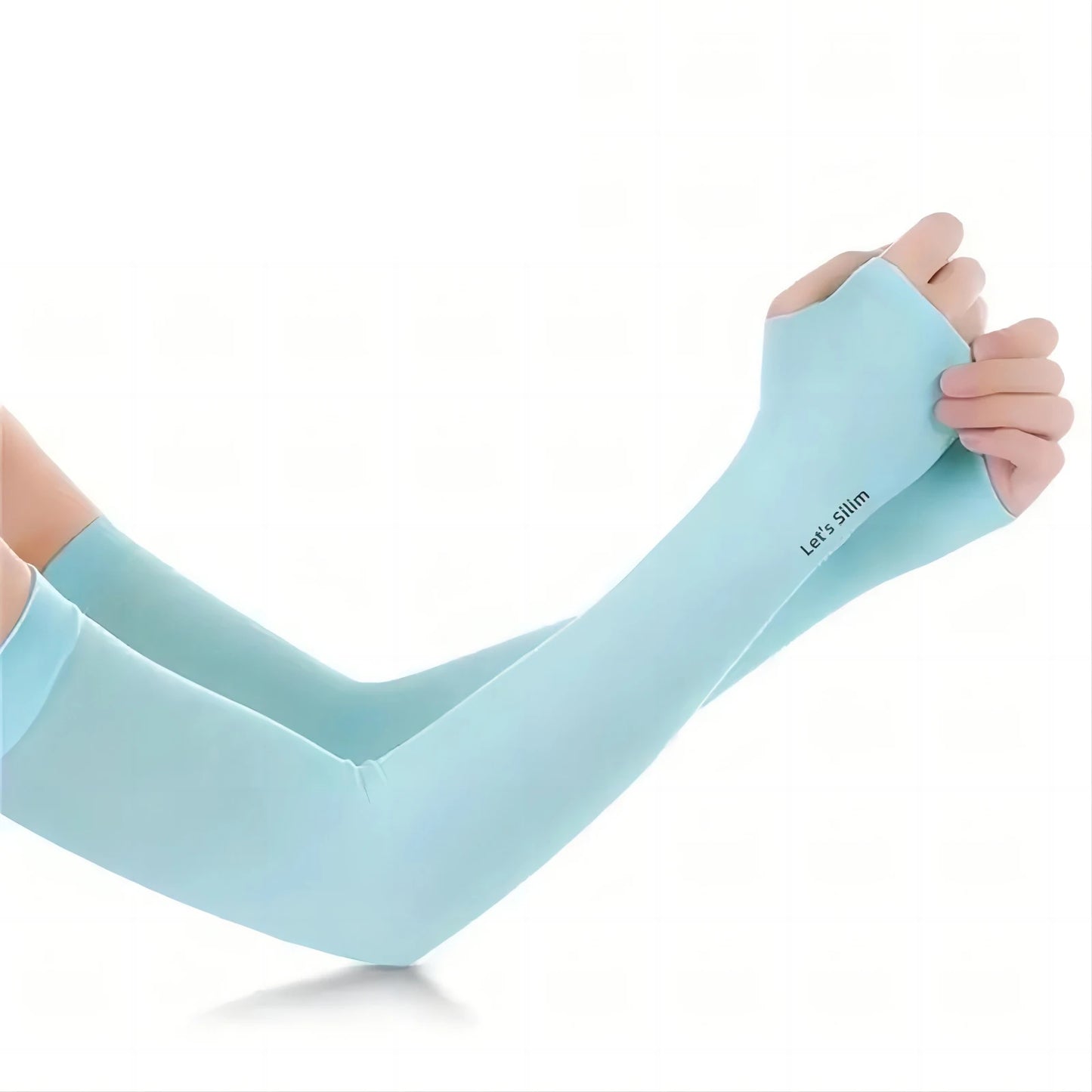 Ice Silk Cool Anti-UV Arm Sleeves Unisex Sun Protection Breathable Covers for Car Driving Motorcycle Cycling