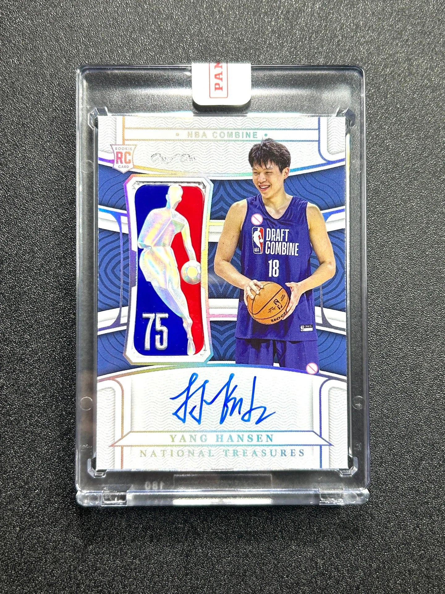 PANINI basketball Signature patch collection card bricks DIY homemade Kobe Bryant James Curry McCain Derrick Rose Banchero gifts