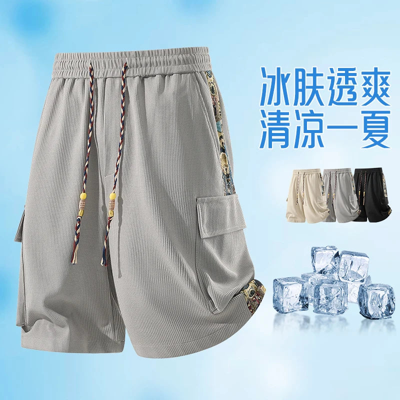 Plus Size 6XL 7XL 8XL Summer Casual Basketball Cargo Shorts Men Fitness Gym Joggers Sports Running Shorts Hommes Men Clothing