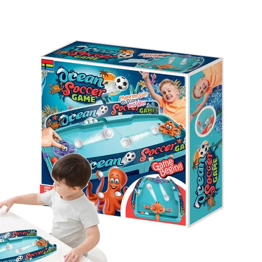 Octopus Soccer Game Tiny Football Game Set Interactive Table Soccer Playset Pinball Game Tiny Football Game Set For Kids