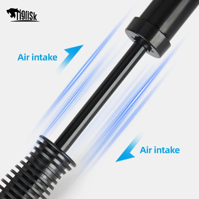 Tigerisk Ball Pump Dual Action Hand Pump Inflator Portable Basketball Pump Football Volleyball Pump With Ball Needle