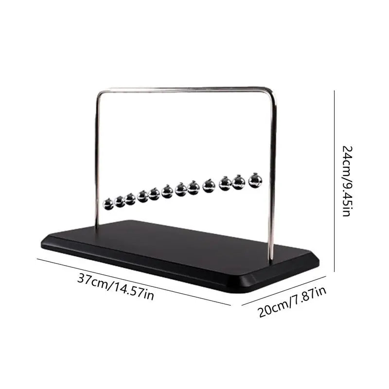 Pendulum Balls 12 Balls Newtons Cradle Balance Balls Newtons Cradle Balance Balls Science Physics Gadget Desktop Decoration