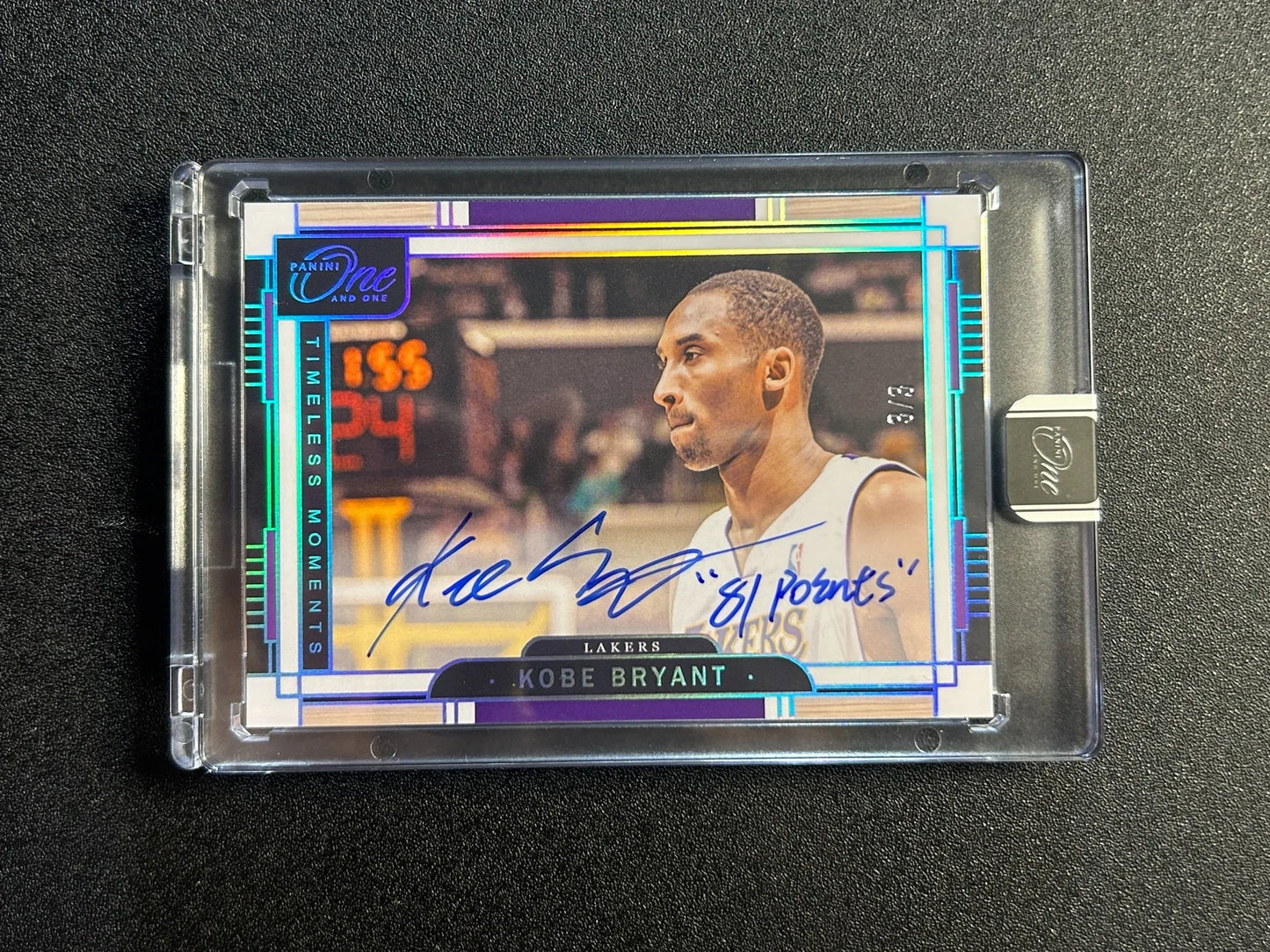 PANINI basketball Signature patch collection card bricks DIY homemade Kobe Bryant James Curry McCain Derrick Rose Banchero gifts