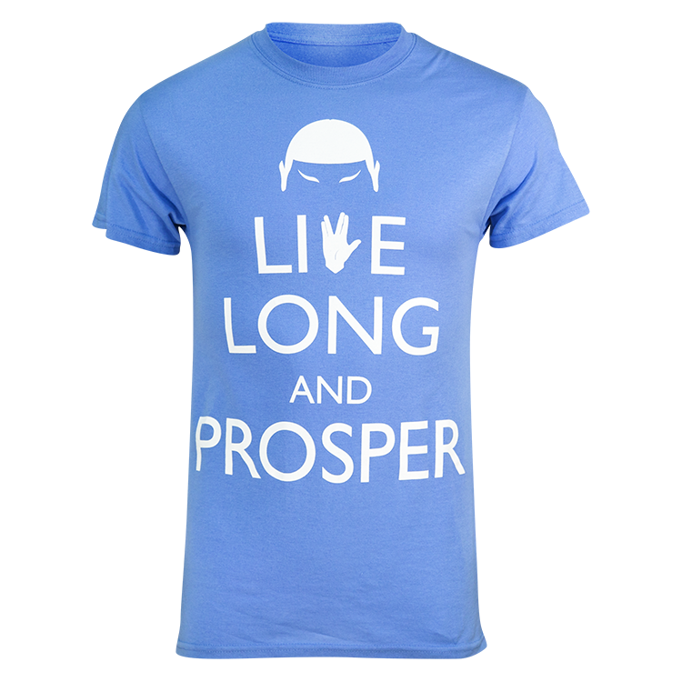 Star Trek "Live Long and Prosper" Men's Tech Shirt (S, M, XL, 2XL)