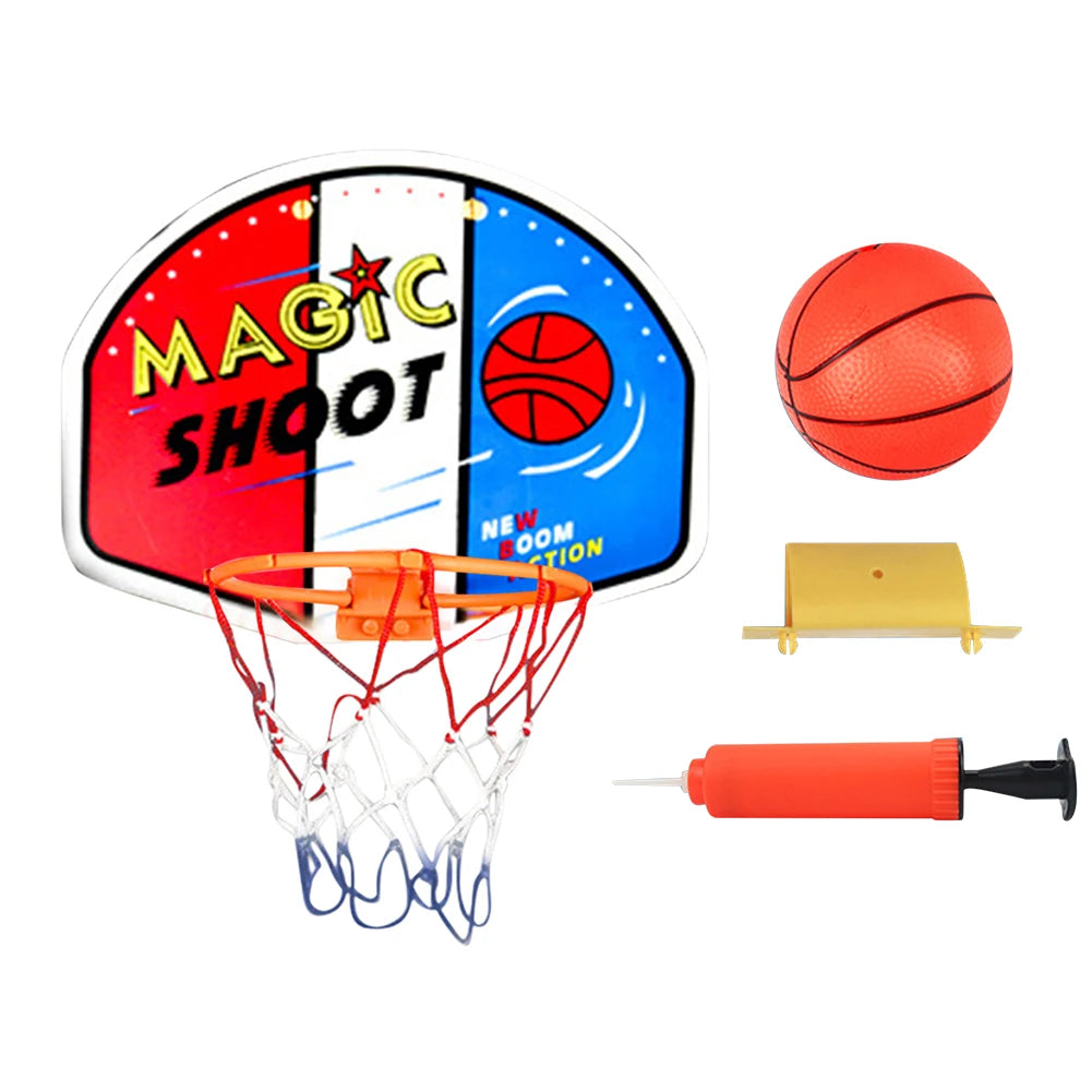 Kids Mini Basketball Hoop With Electronic Scoreboard Ball Sport Backboard Outdoor Indoor Excersise Accessory Funny Game To ys ﻿