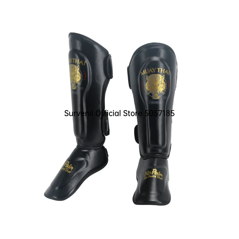 Shin Guards Kickboxing Muay Thai Leg Instep Protection Pads Men MMA Kicking Sparring BJJ Karate Boxing Taekwondo Training Gear