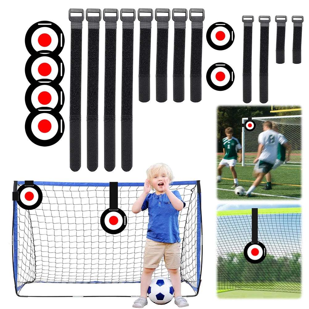 Football Training Target Enhance Kicking Accuracy Training Goal Target Multi-Function Soccer Goal Target for Home Outdoor