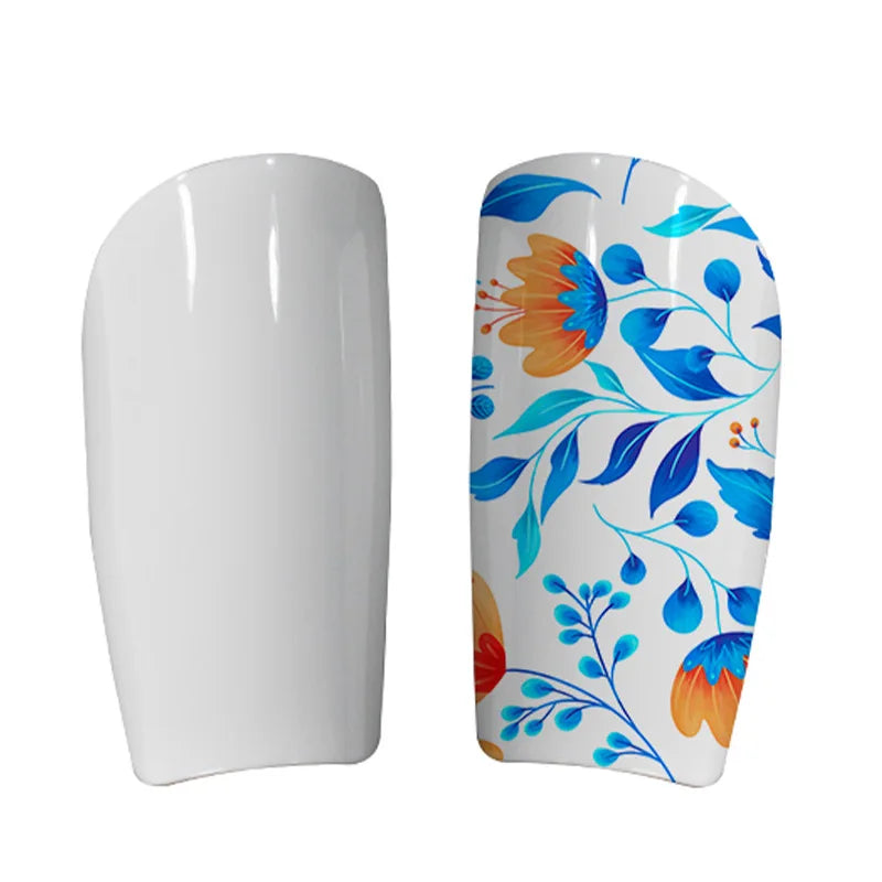 5pairs Sublimation Blank Shin guards Calf guard Leg pads for playing football Transfer by 3D Sublimation Machine DIY Gift