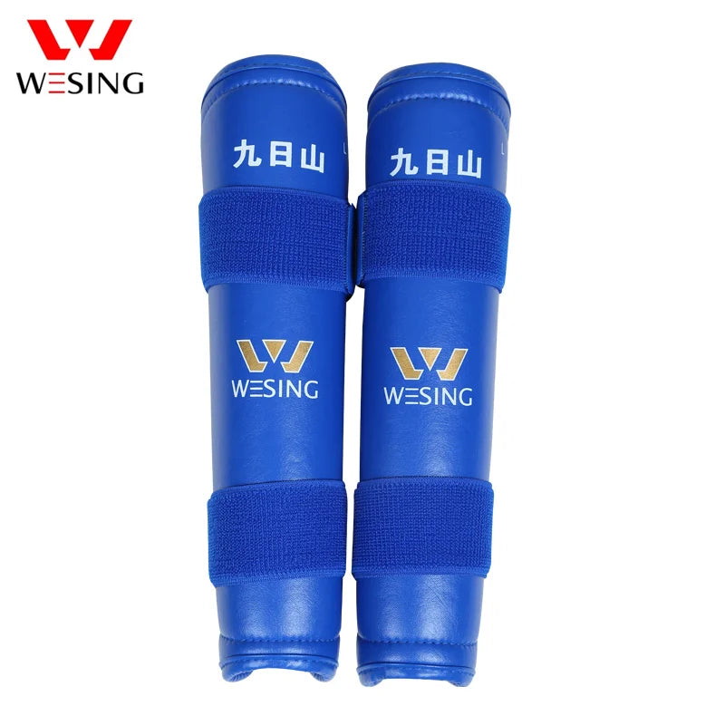 Wesing Sanda Shin Guards holder Straps Stays rash Sleeves MMA Kickboxing Muay thai Shin Protective Pads