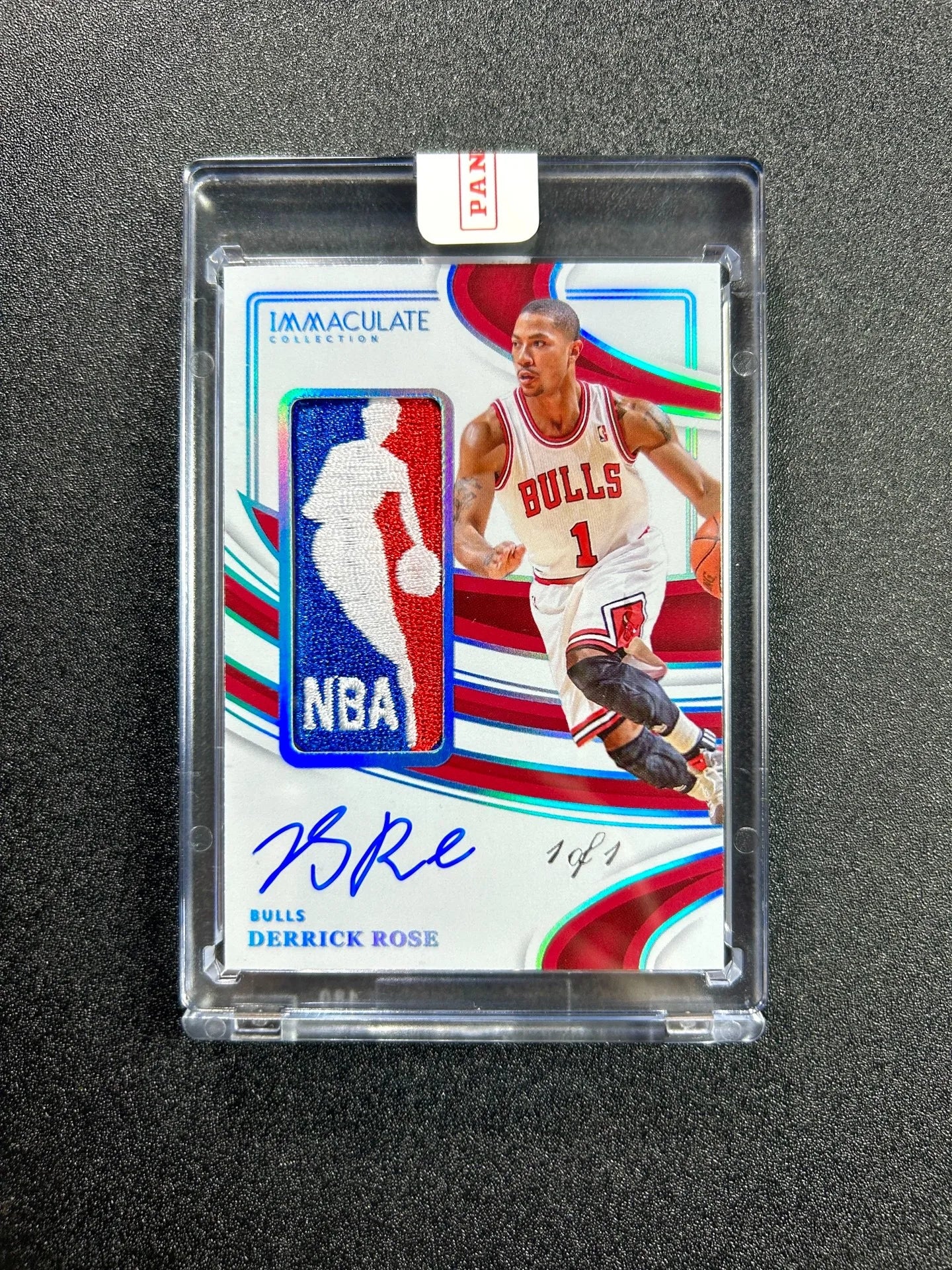 PANINI basketball Signature patch collection card bricks DIY homemade Kobe Bryant James Curry McCain Derrick Rose Banchero gifts