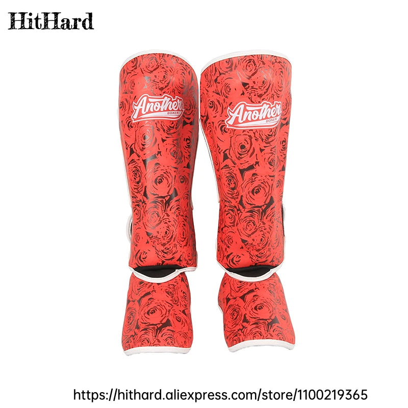 Muay Thai Shin Guards MMA Kickboxing Leg Pads Instep Protection Sparring Gear for Men Women Karate Boxing Training Competition