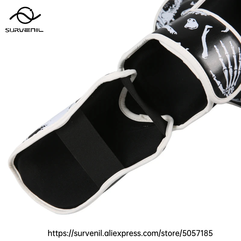 Shin Guards Kickboxing Muay Thai Leg Instep Protection Pads Men MMA Kicking Sparring BJJ Karate Boxing Taekwondo Training Gear
