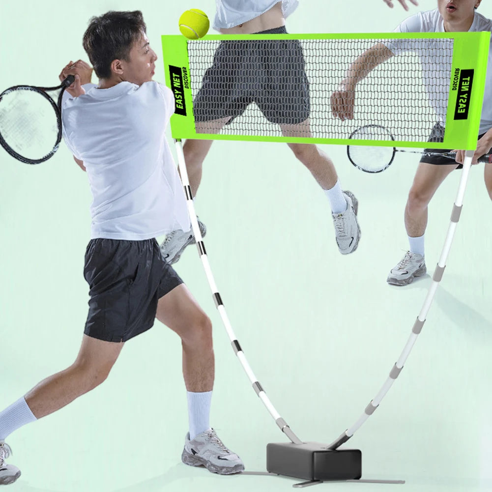 Professional Badminton Net Volleyball Tennis Training Square Net Height Adjustable Volleyball Net for Court Backyard Beach