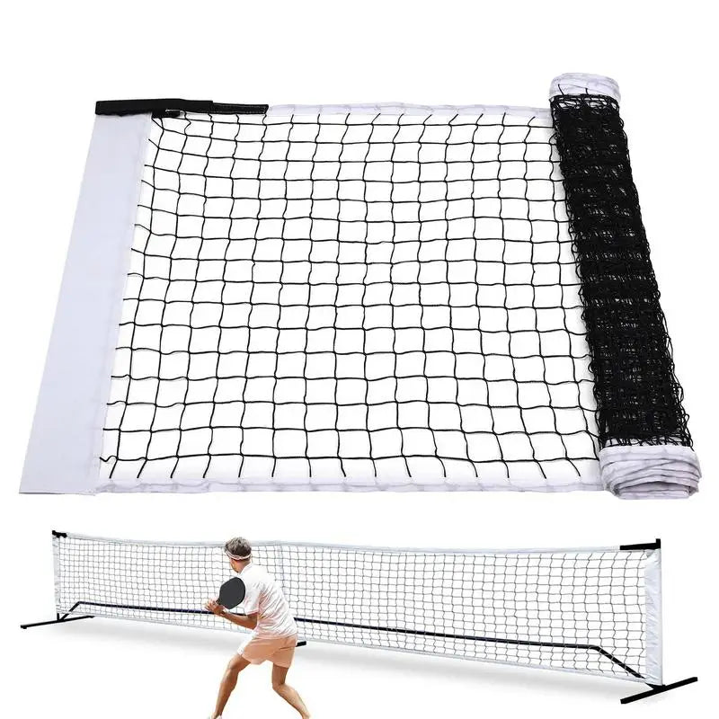 Indoor Outdoor Pickle Ball Net Outdoor Replacement Pickle Ball Net Portable Sports Practice Accessories For Fitness Volleyball