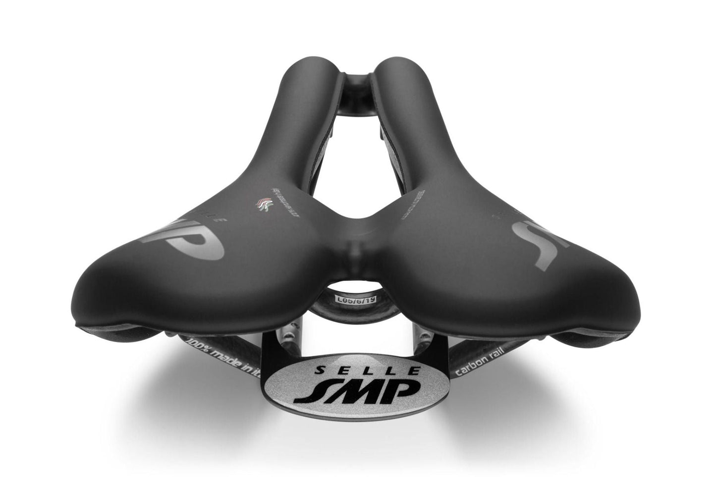 Selle SMP VT30 Saddle with Carbon Rails (Black)