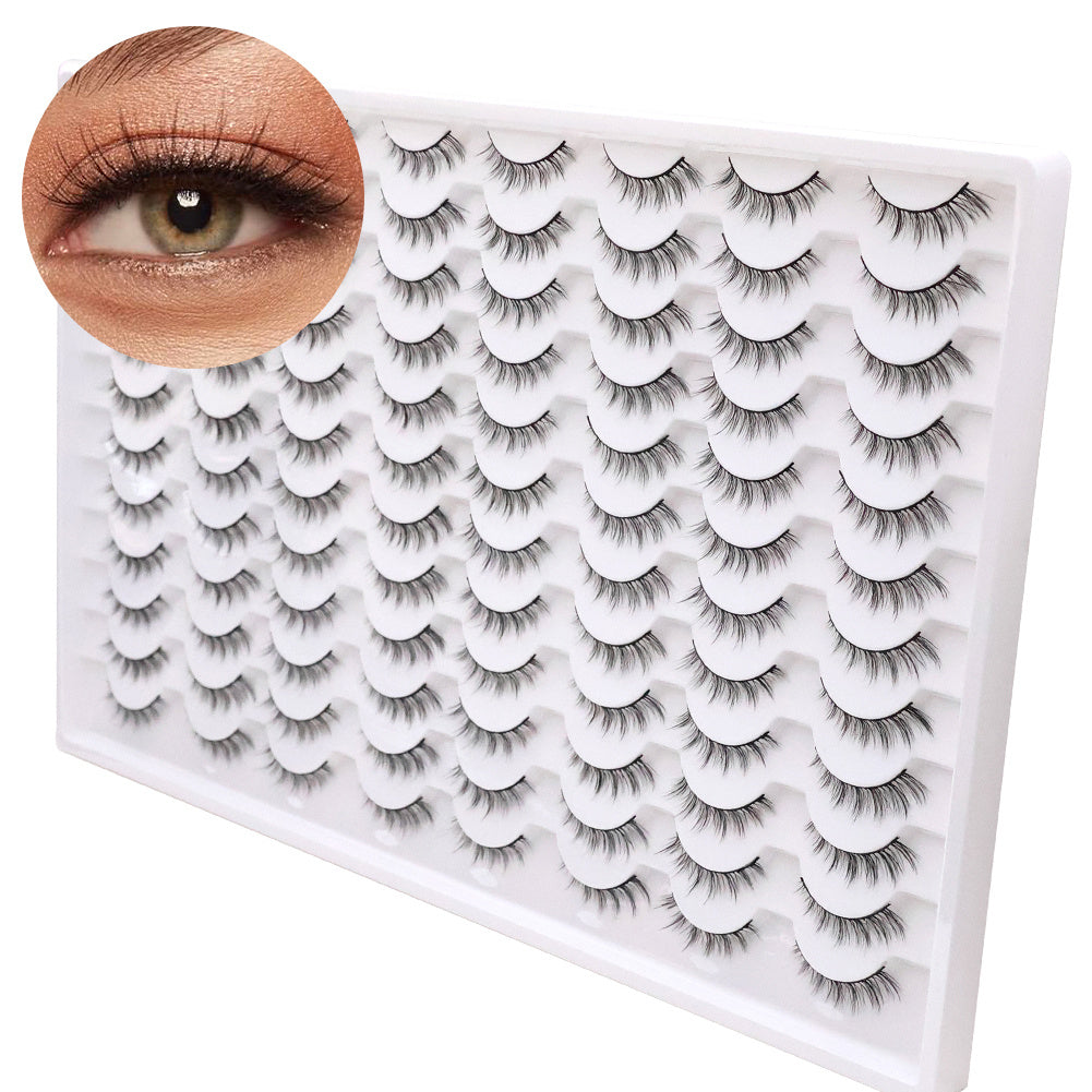 3D False Eyelashes Are Multi-layered, Realistic, Soft And Comfortable