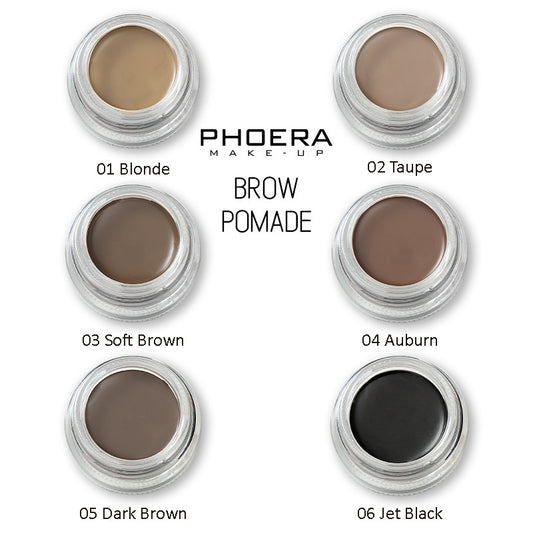 ファッションと自然 Phoera アイブロウクリーム 6色