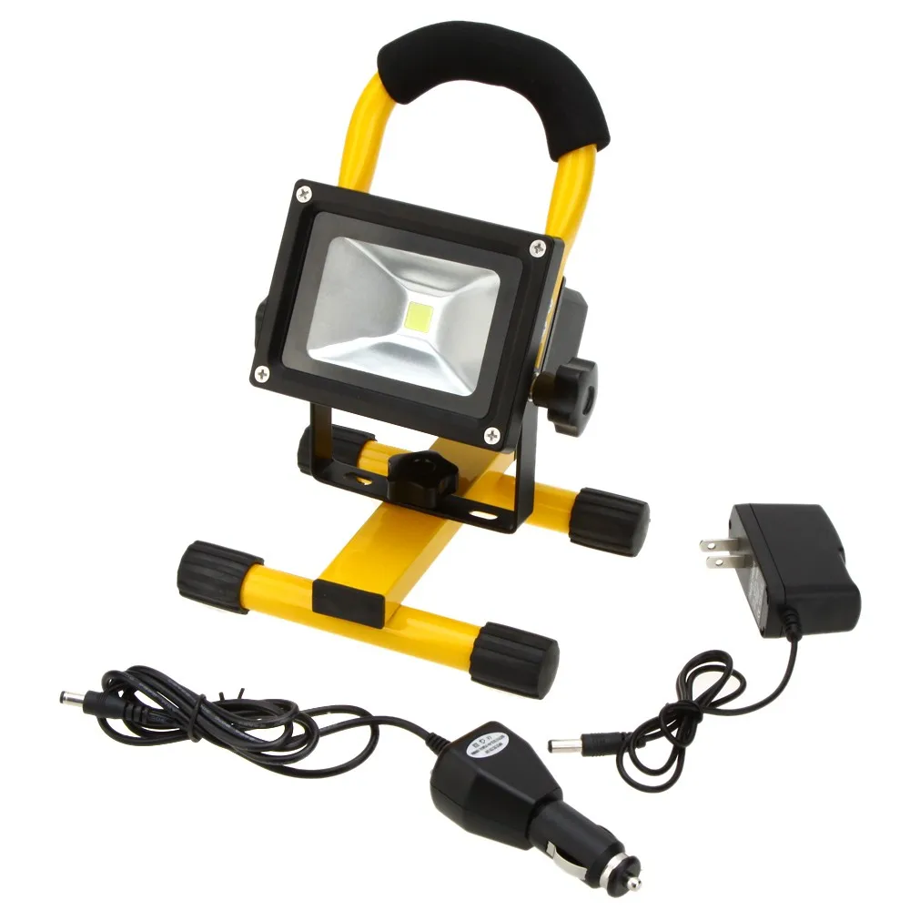 Rechargeable LED Spotlight, Portable Outdoor Emergency Light