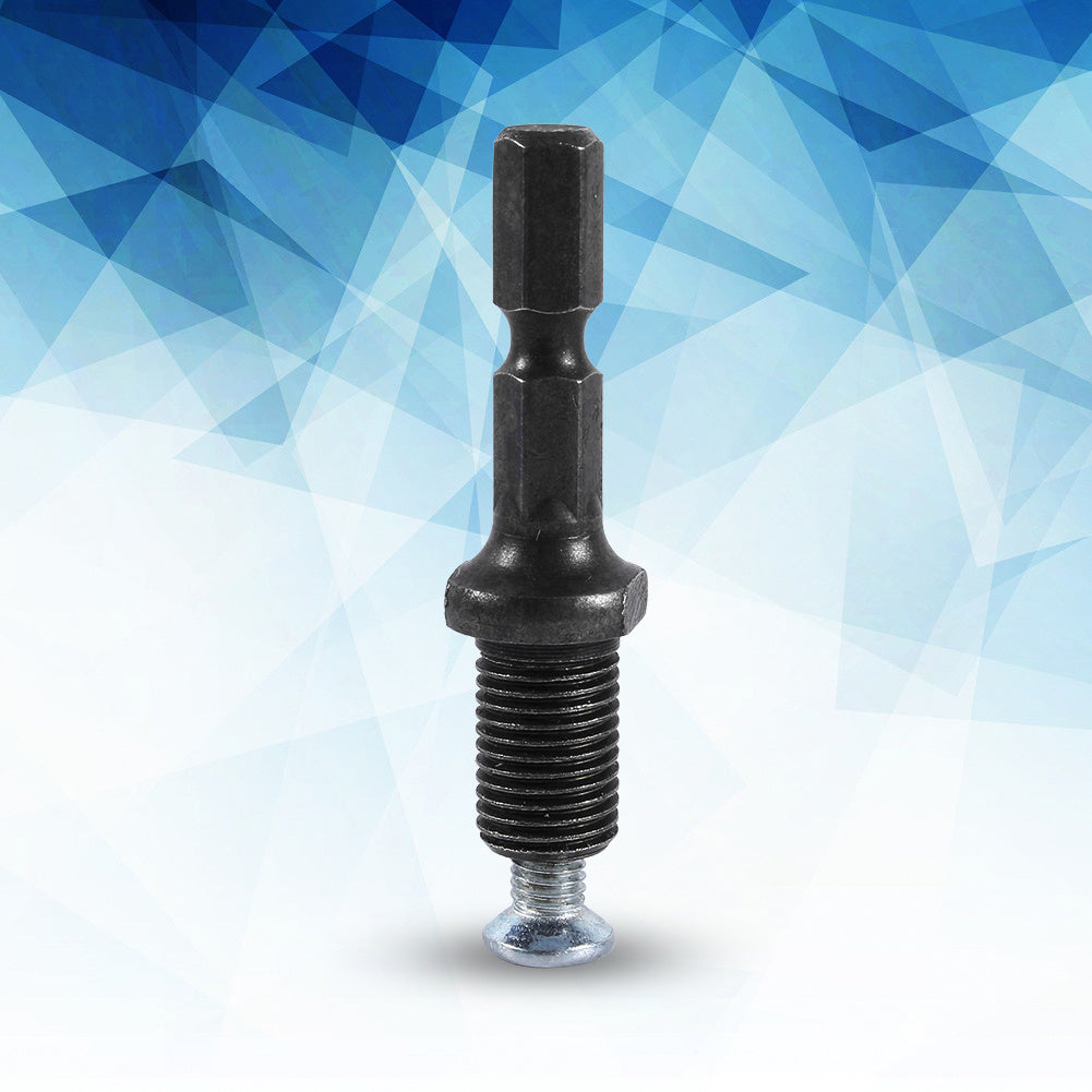 Electric Hammer Drill Chuck Hex Shank Adapter Thread 3/8"-24UNF with Screw