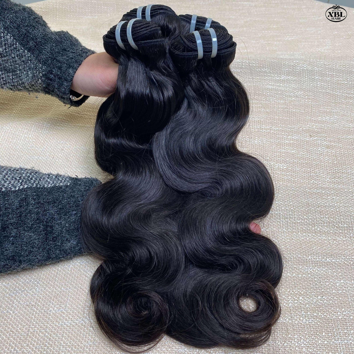 シングルドナー　生インド人毛　未加工ヘアベンダー