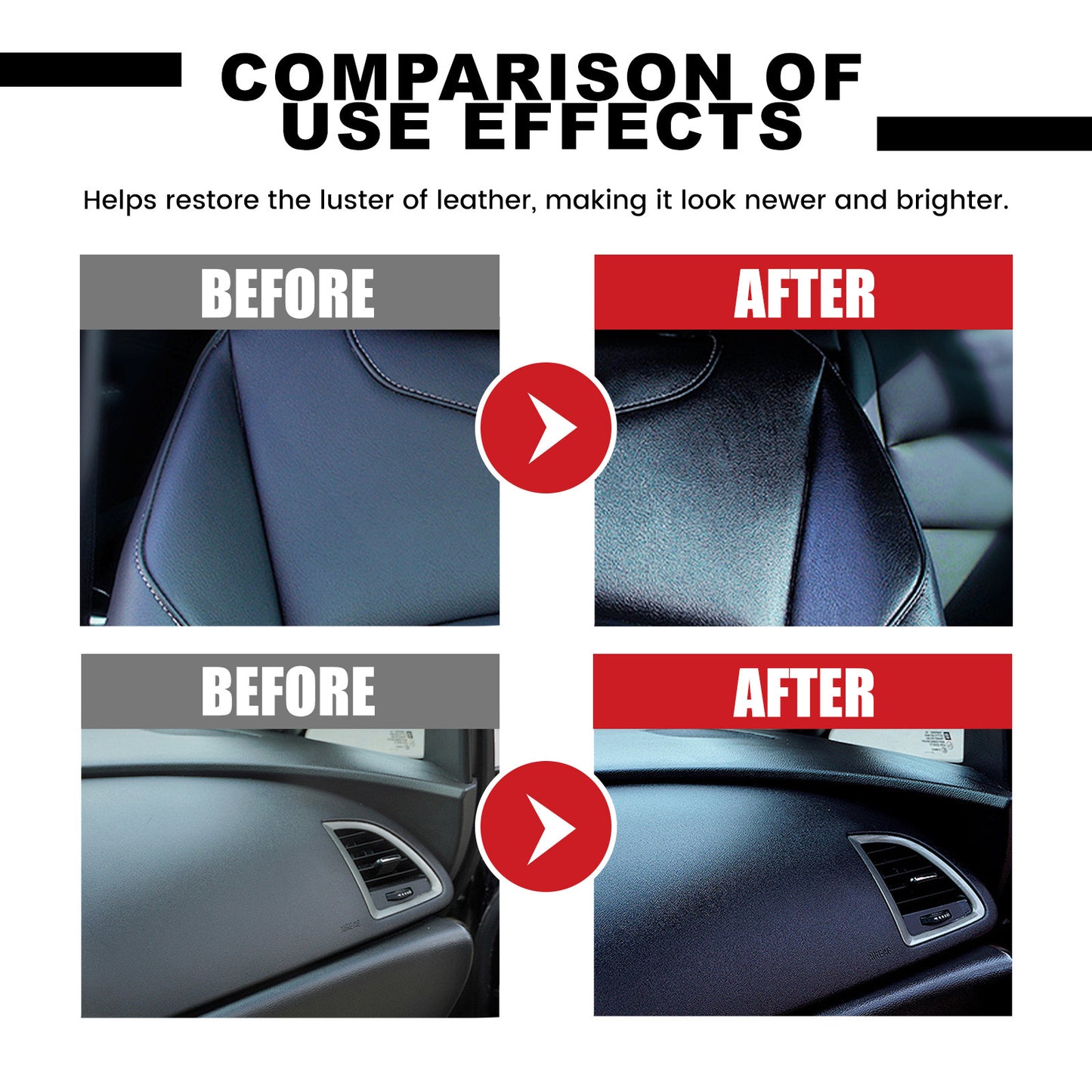 Car Leather Cleaner Set