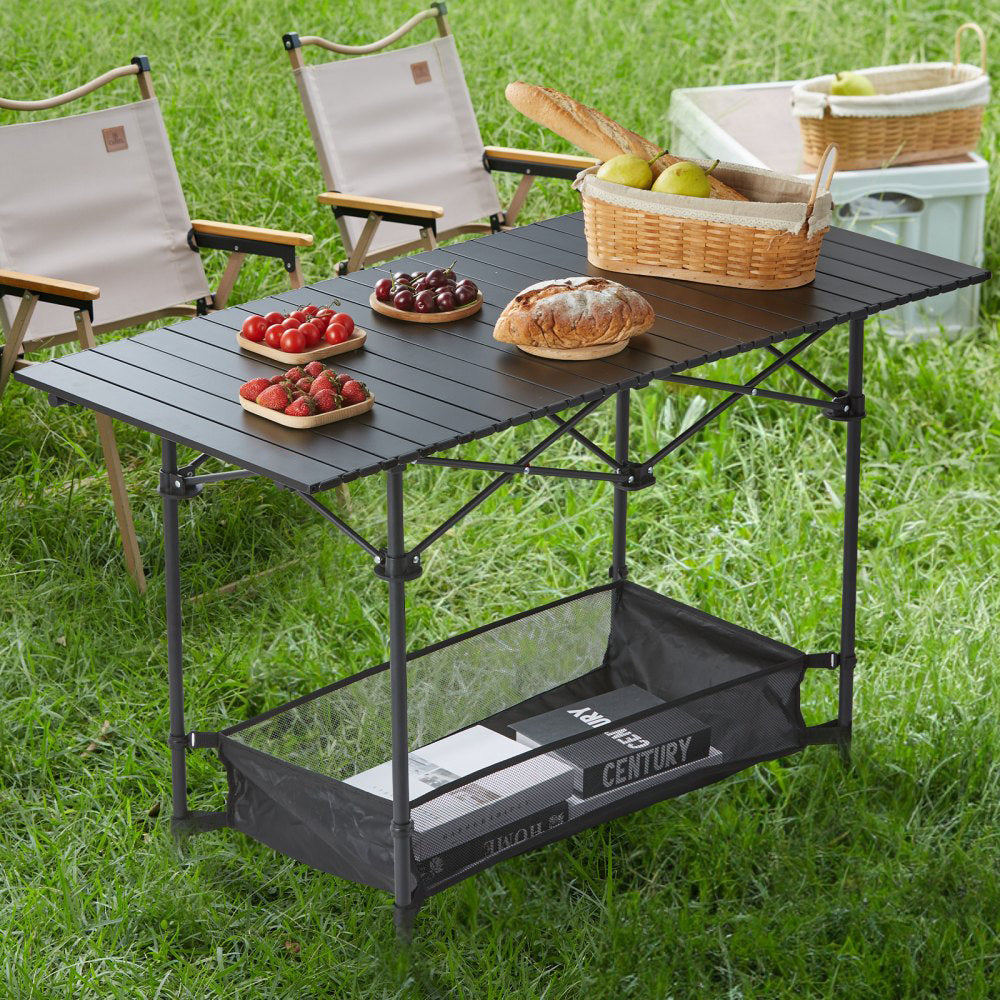120 X70 X55CM Portable Outdoor Folding Picnic Table With Portable Bag, Not Shipped On Weekends, Prohibited From Sale On Amazon