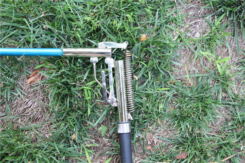 Fishing Rod, Spring Rod, and Stand