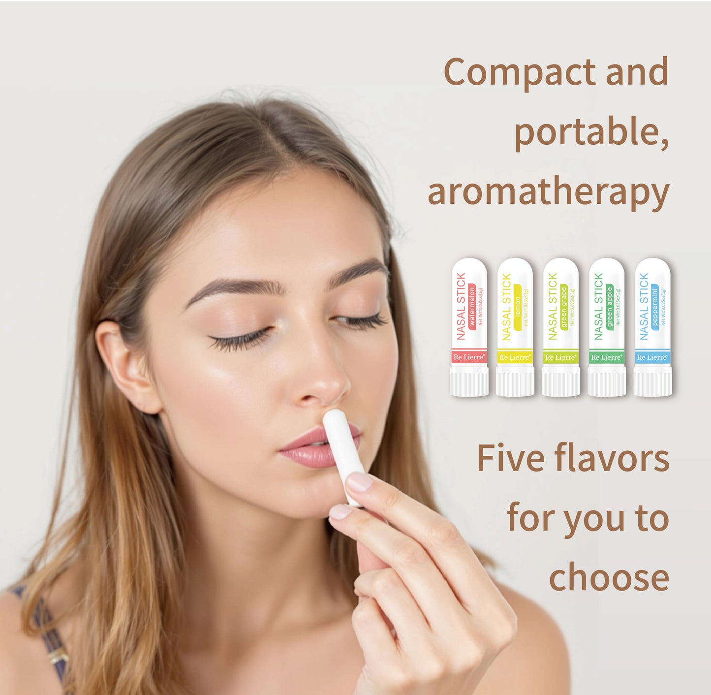 Re Lierre 5-in-1 Nasal  Energy Bar