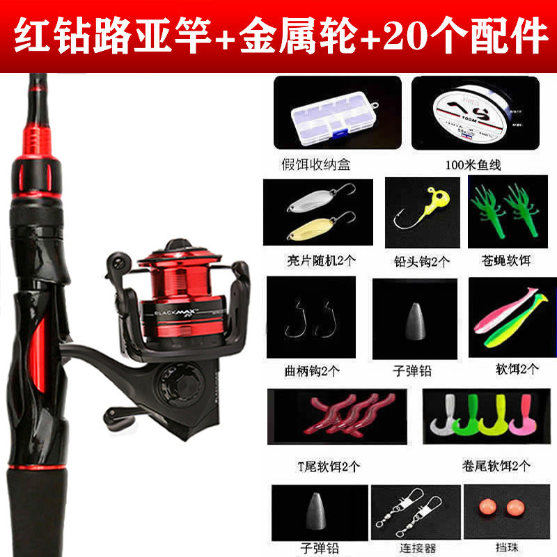 Complete Fishing Rod and Reel Set for Amazon Lure