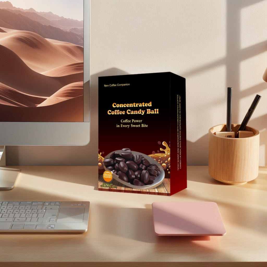 Original - Flavored Concentrated Coffee Candies, Individually Packaged, No Need For Brewing, With A Rich And Mellow Aroma. Suitable For People Engaged In Outdoor Sports, Those At Parties, And Drivers.