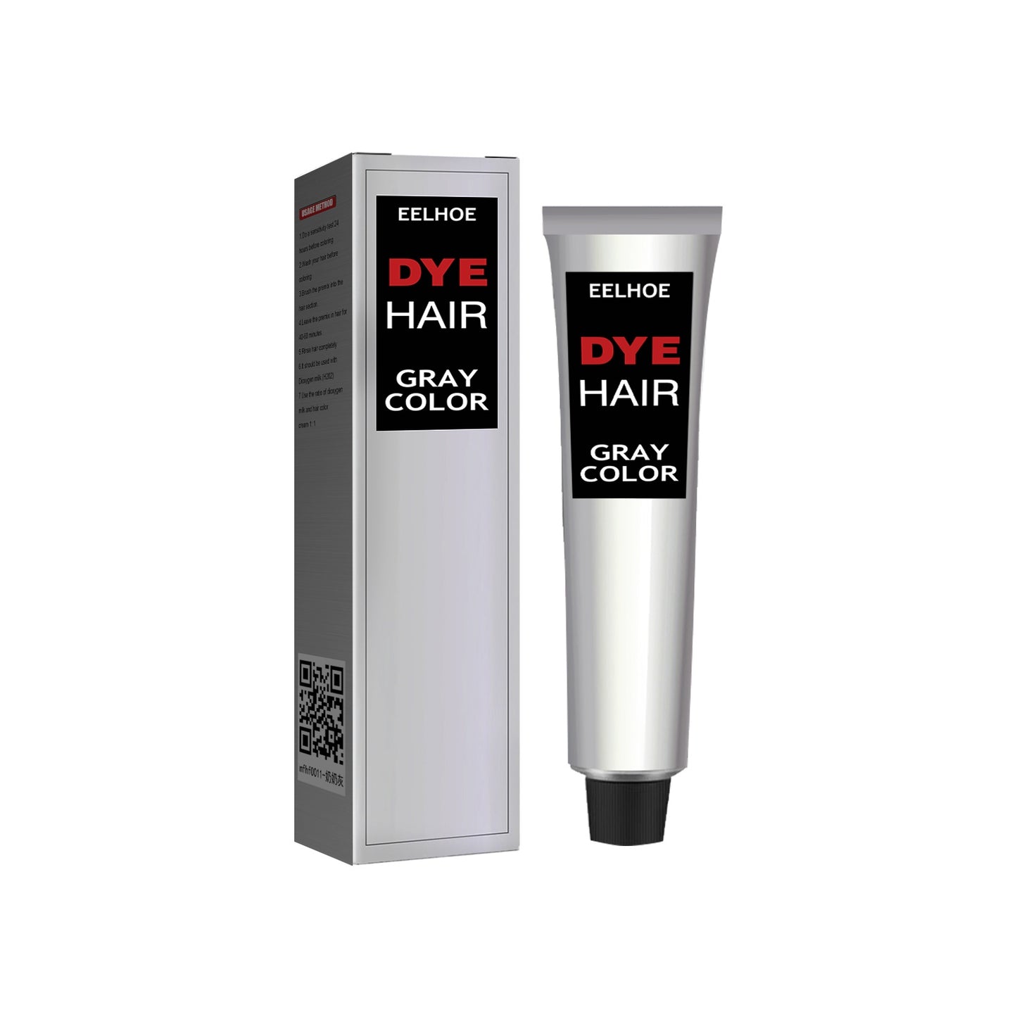 EELHOE ヘアコンディショナー、ばあちゃん白髪染めコンディショナー、トレンドヘアクリーム、簡単着色、色持ち良く髪を傷めないやさしいヘアケア