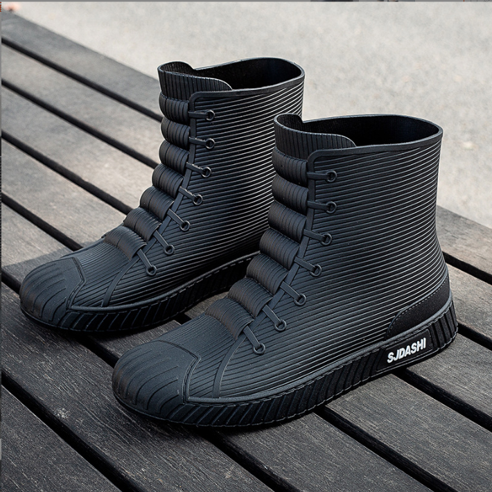 Lightweight Waterproof Padded Short Rain Boots