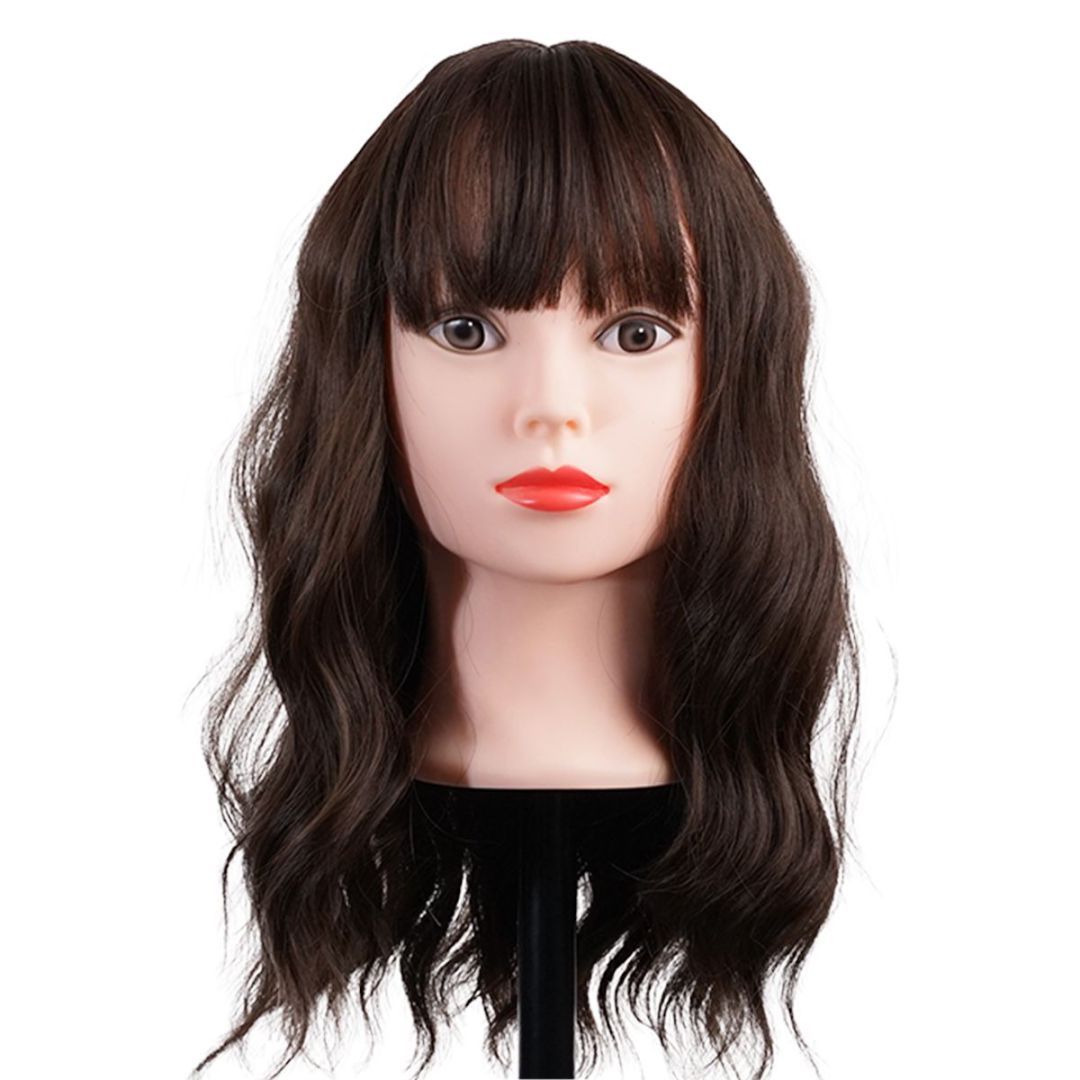 Bald Female Short Hair Hair Loss Confidence - Light Black Wig
