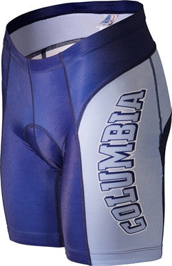 Columbia University Lions Cycling Shorts (S, XL, 2XL)
