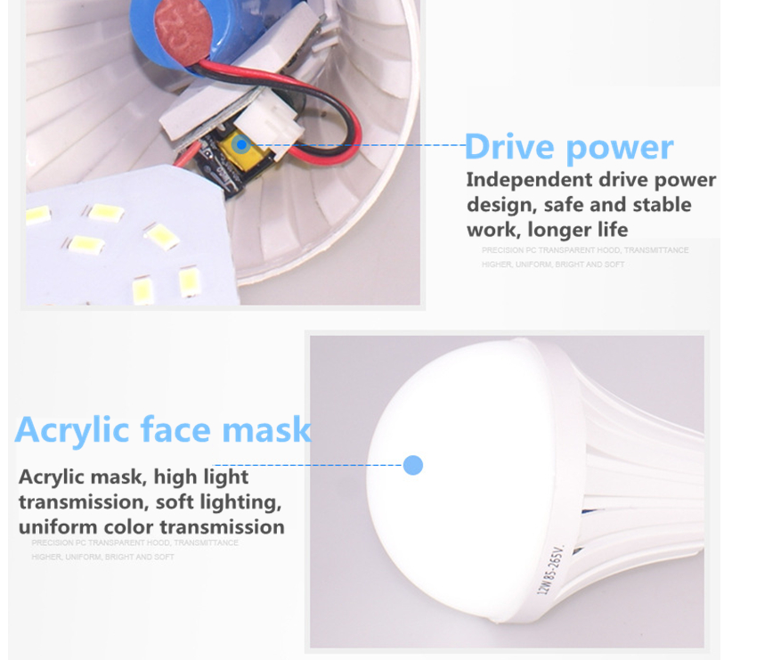 LED Smart Emergency Bulb - Energy Saving Light