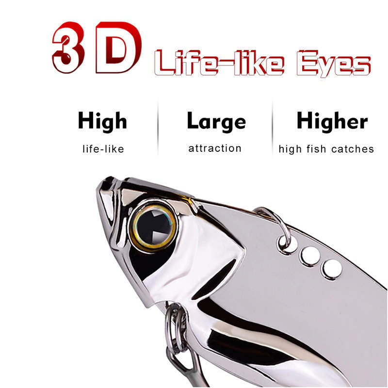 Metal Blade Baits for Bass Fishing Lures and Crankbaits