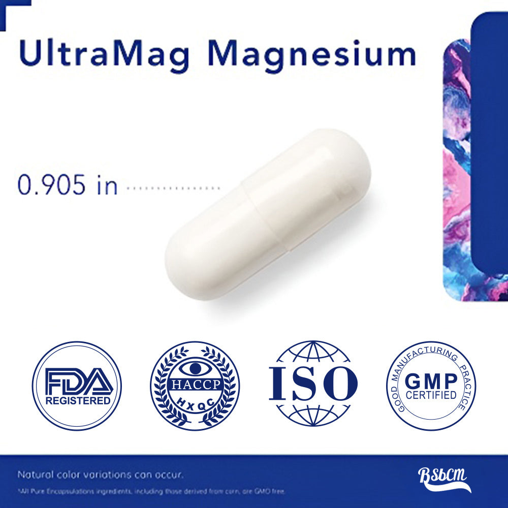 Encapsulations Magnesium Glycinate  Supplement To Support Stress Relief, Sleep, Heart Health, Nerves, Muscles And Metabolism  With Magnesium Glycinate  120 Capsules