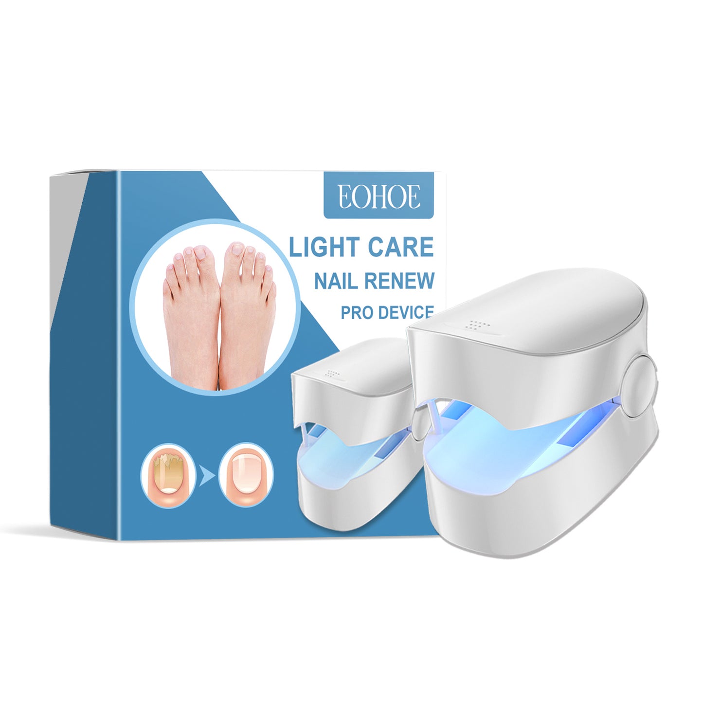 EOHOE Nail Repair Device Gentle Repair Of Nail Edge Rotten Nails, Nail Care, Cleaning And Polishing Nail Surface Care Device