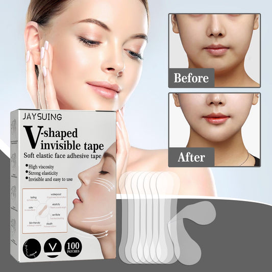 Jaysuing Invisible Patch Face Lifting Patch Fade Fine Lines Firming Lifting Chin Muscle Contouring Patch Shrinking Patch