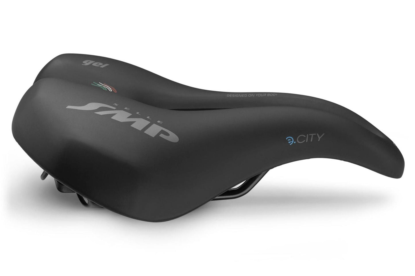 Selle SMP e-CITY Gel Bicycle Saddle (Black)