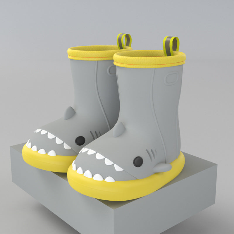 Shark Kids Rain Boots for Outdoor Fun