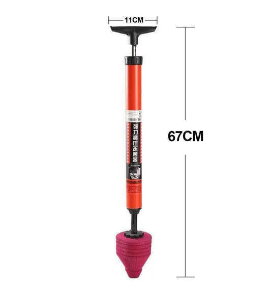 1-2 Pcs Toilet Plunger Stainless Toilet Clog Remov High Pressure Toilet Unblock