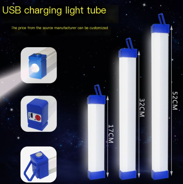 LED Rechargeable Magnetic Emergency Light Tube