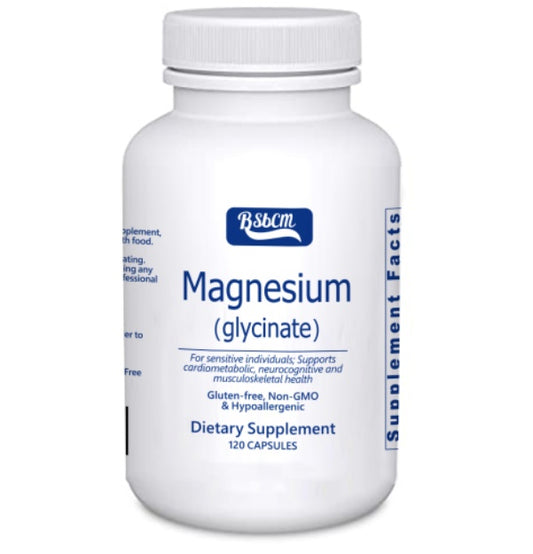 Encapsulations マグネシウム グリシネート サプリメント 精神的な落ち着き、睡眠、心臓の健康、神経、筋肉、代謝をサポート マグネシウム グリシネート配合 120カプセル